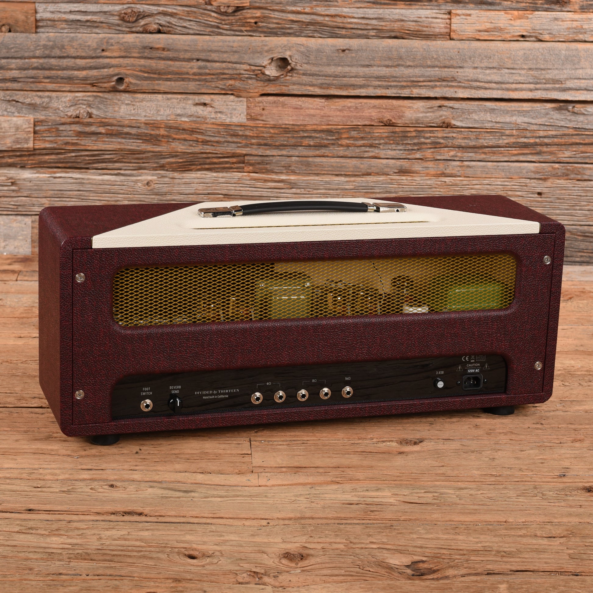Divided By 13 FTR 37 Burgundy Amplifiers