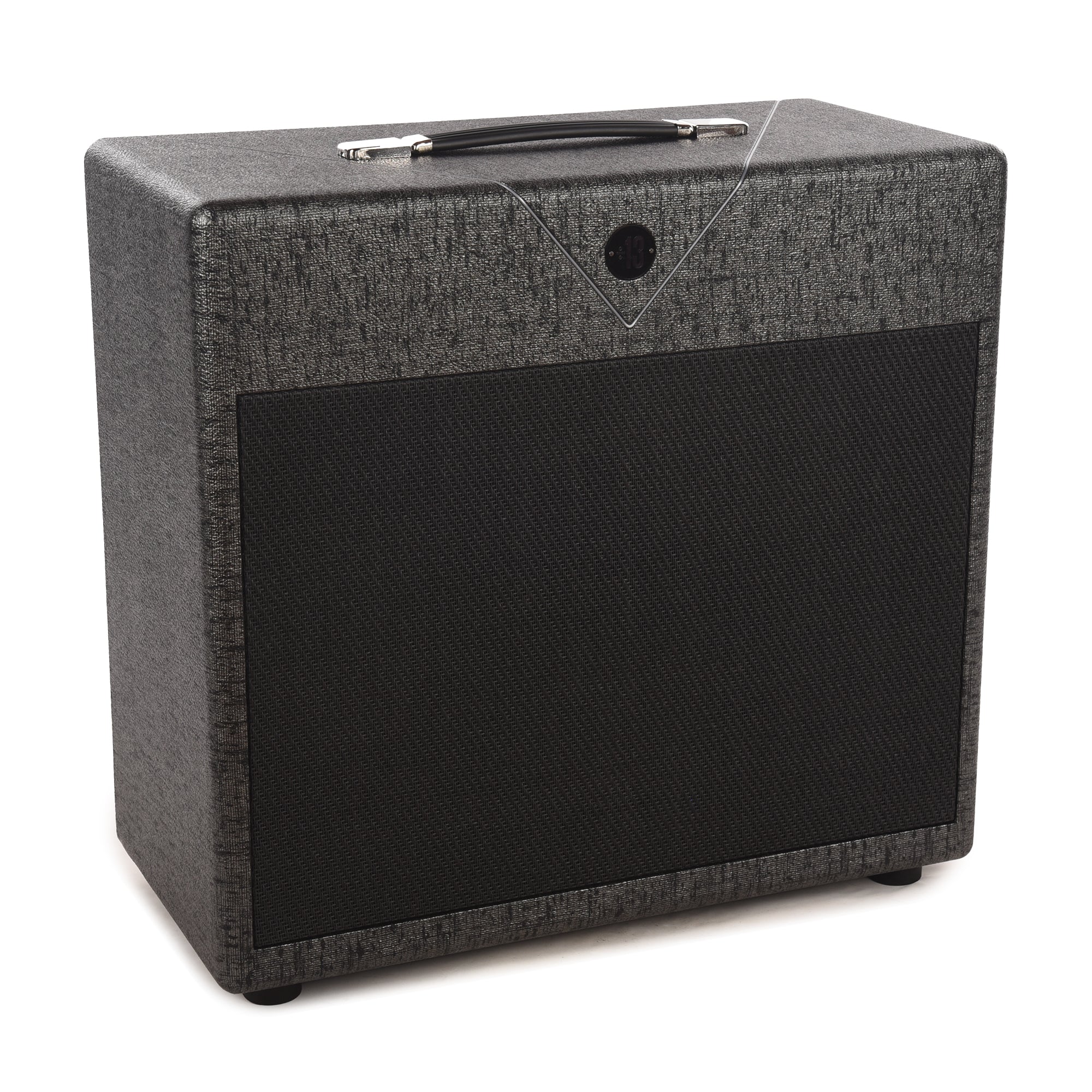 Divided by 13 1x12 Open Back Cab w/G12H Pewter Trout Tolex, Matching V Amps / Guitar Amps / Guitar Cabinets
