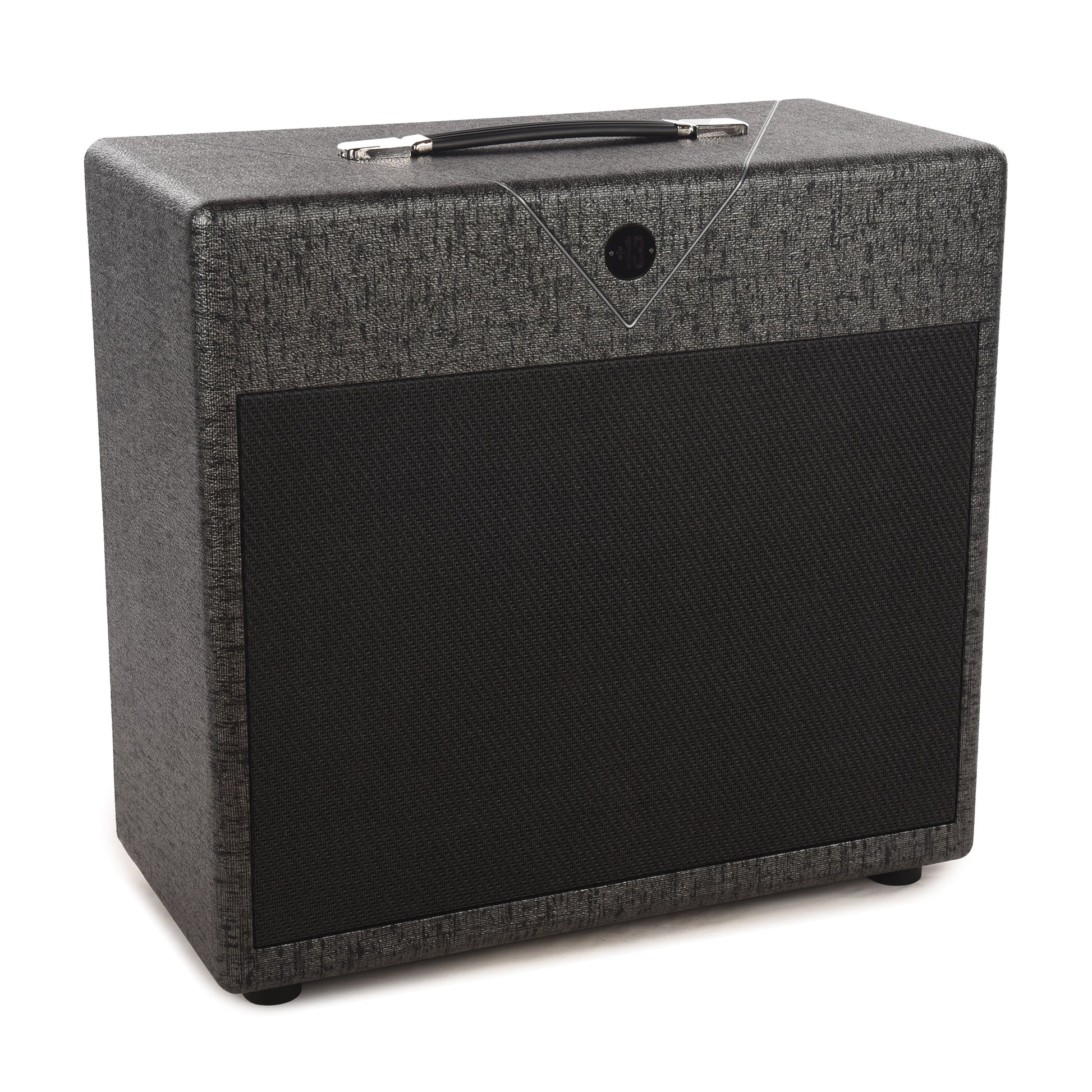 Divided by 13 1x12 Open Back Cab w/G12H Pewter Trout Tolex, Matching V Amps / Guitar Amps / Guitar Cabinets