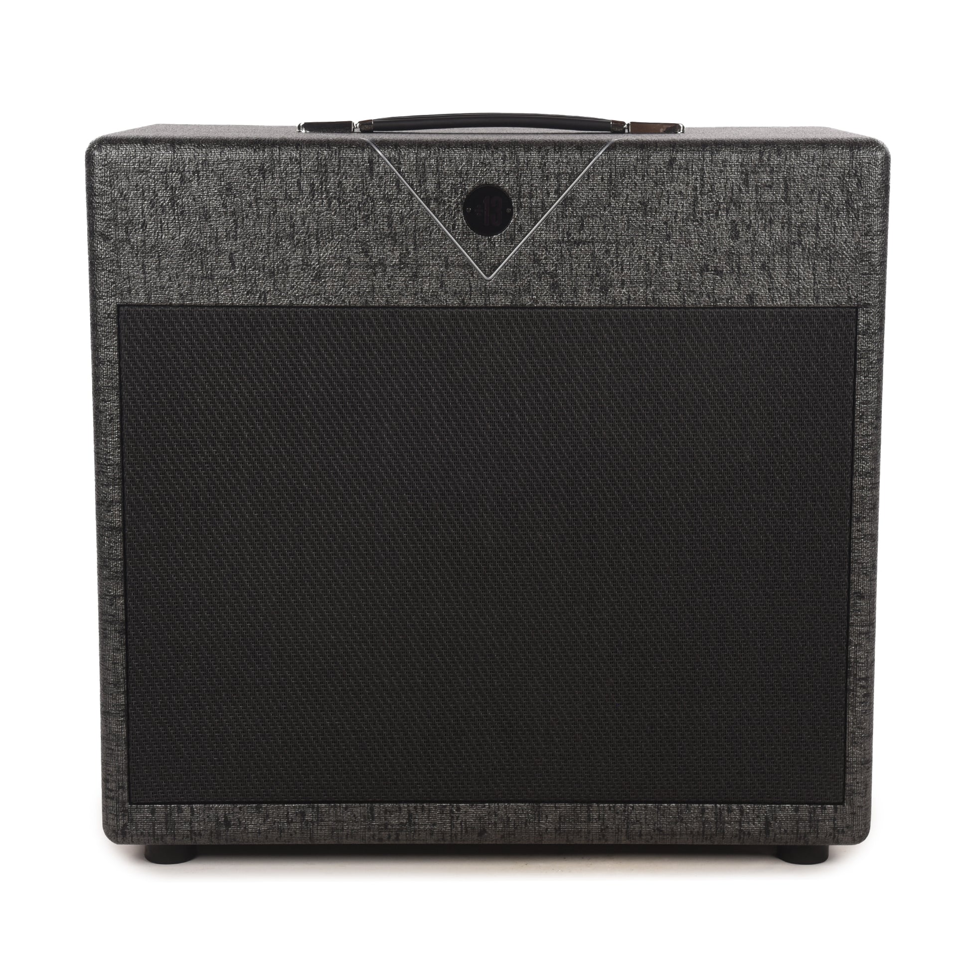 Divided by 13 1x12 Open Back Cab w/G12H Pewter Trout Tolex, Matching V Amps / Guitar Amps / Guitar Cabinets