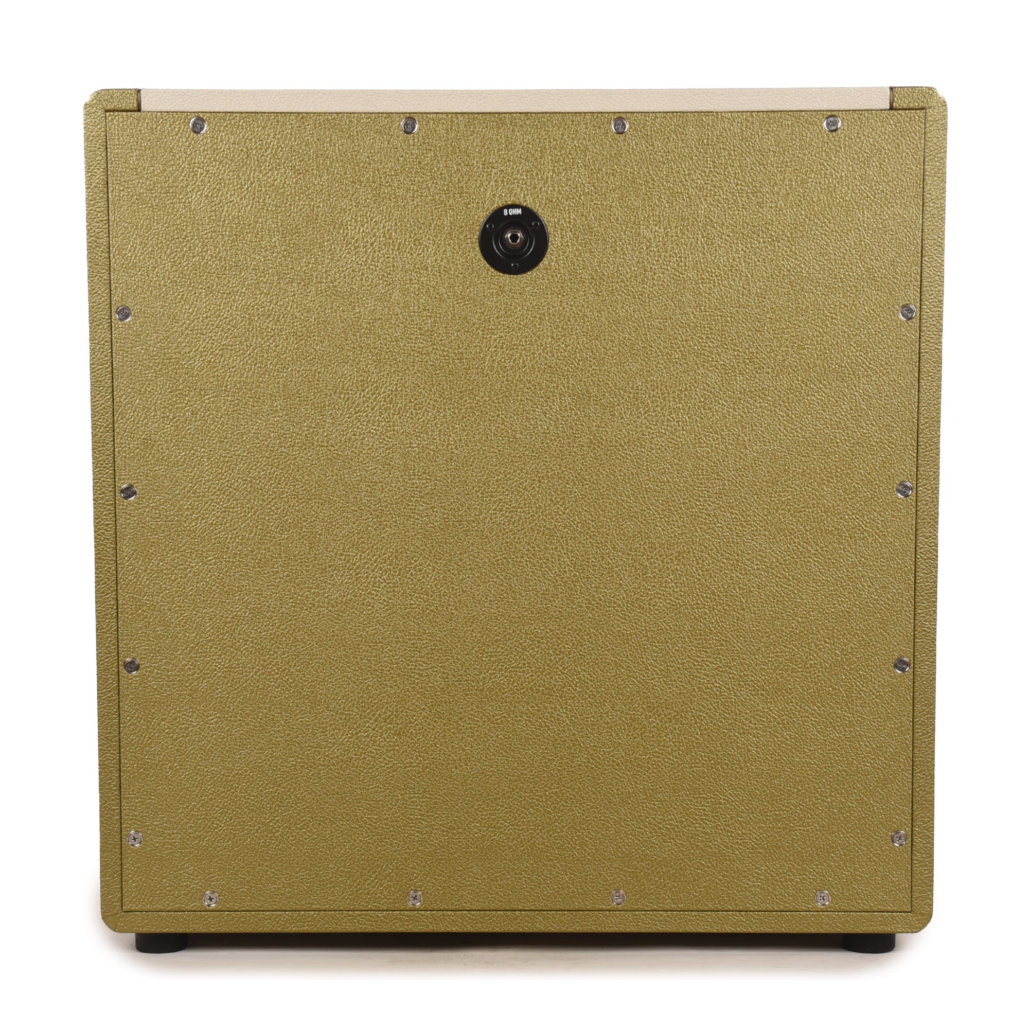 Divided by 13 2x12 Diagonal Closed Back Cab w/G12M Gold Tolex, Cream V Amps / Guitar Amps / Guitar Cabinets