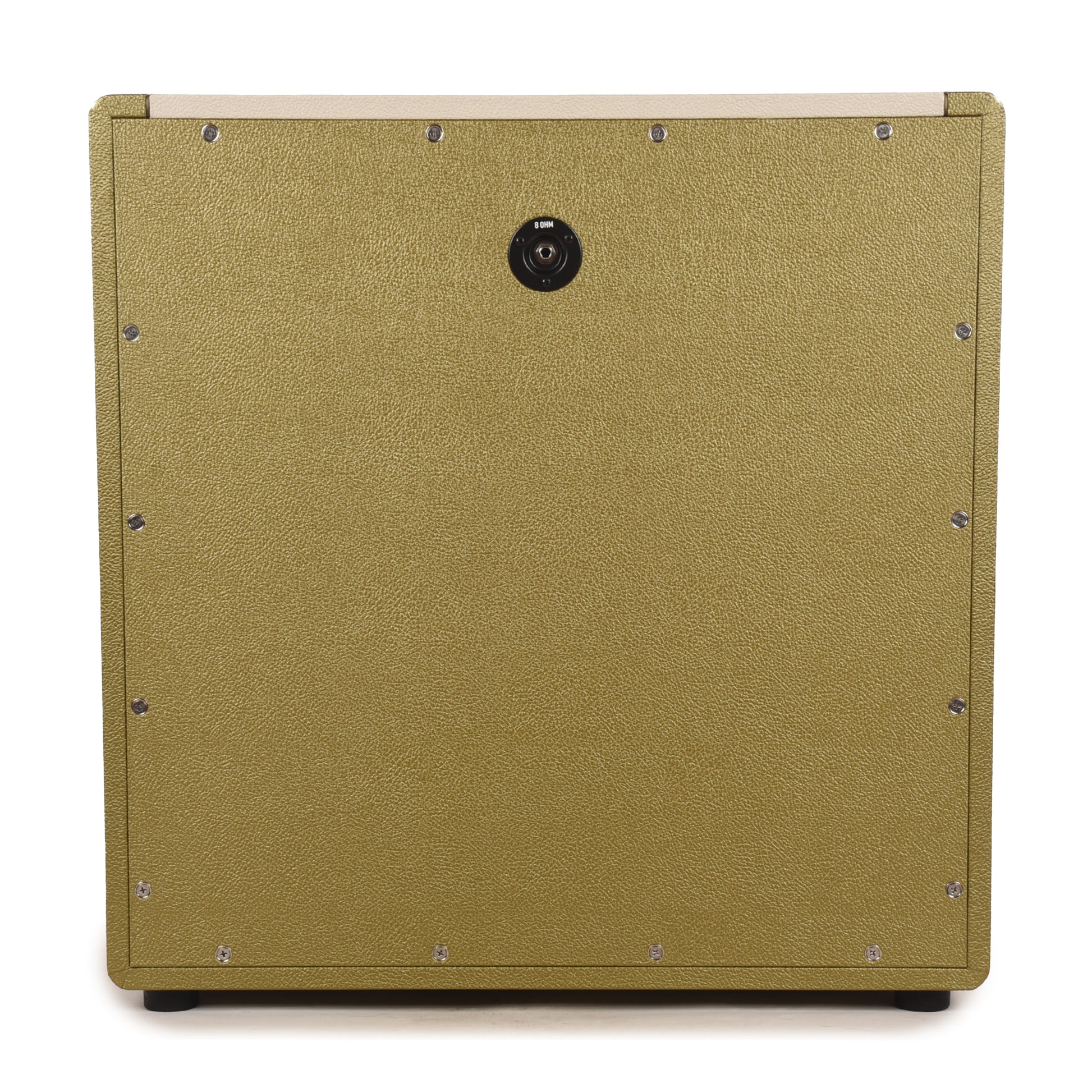Divided by 13 2x12 Diagonal Closed Back Cab w/G12M Gold Tolex, Cream V Amps / Guitar Amps / Guitar Cabinets