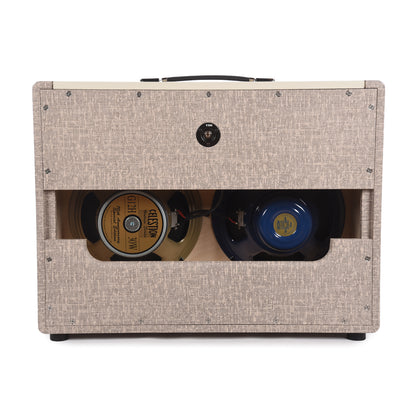 Divided by 13 2x12 Open Back Cab w/ G12H & G12B Tan Fawn, Cream V Amps / Guitar Amps / Guitar Cabinets