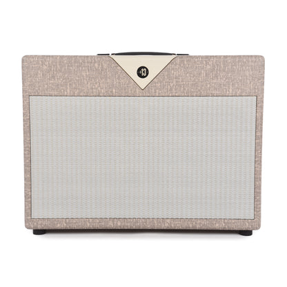 Divided by 13 2x12 Open Back Cab w/ G12H & G12B Tan Fawn, Cream V Amps / Guitar Amps / Guitar Cabinets