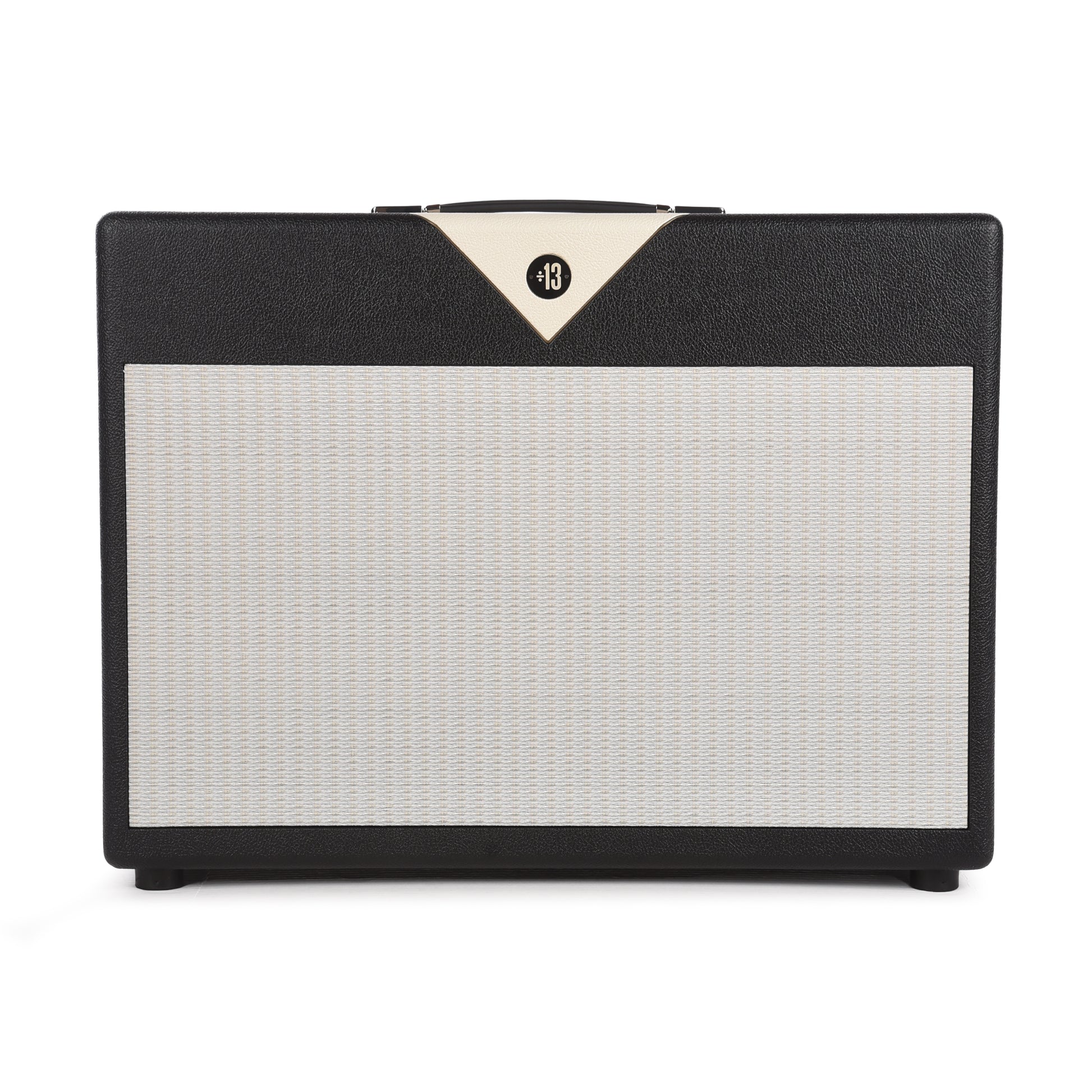 Divided by 13 2x12 Open Back Cab w/G12M Black Bronco Tolex, Cream V Amps / Guitar Amps / Guitar Cabinets