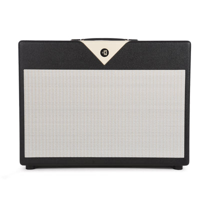 Divided by 13 2x12 Open Back Cab w/G12M Black Bronco Tolex, Cream V Amps / Guitar Amps / Guitar Cabinets