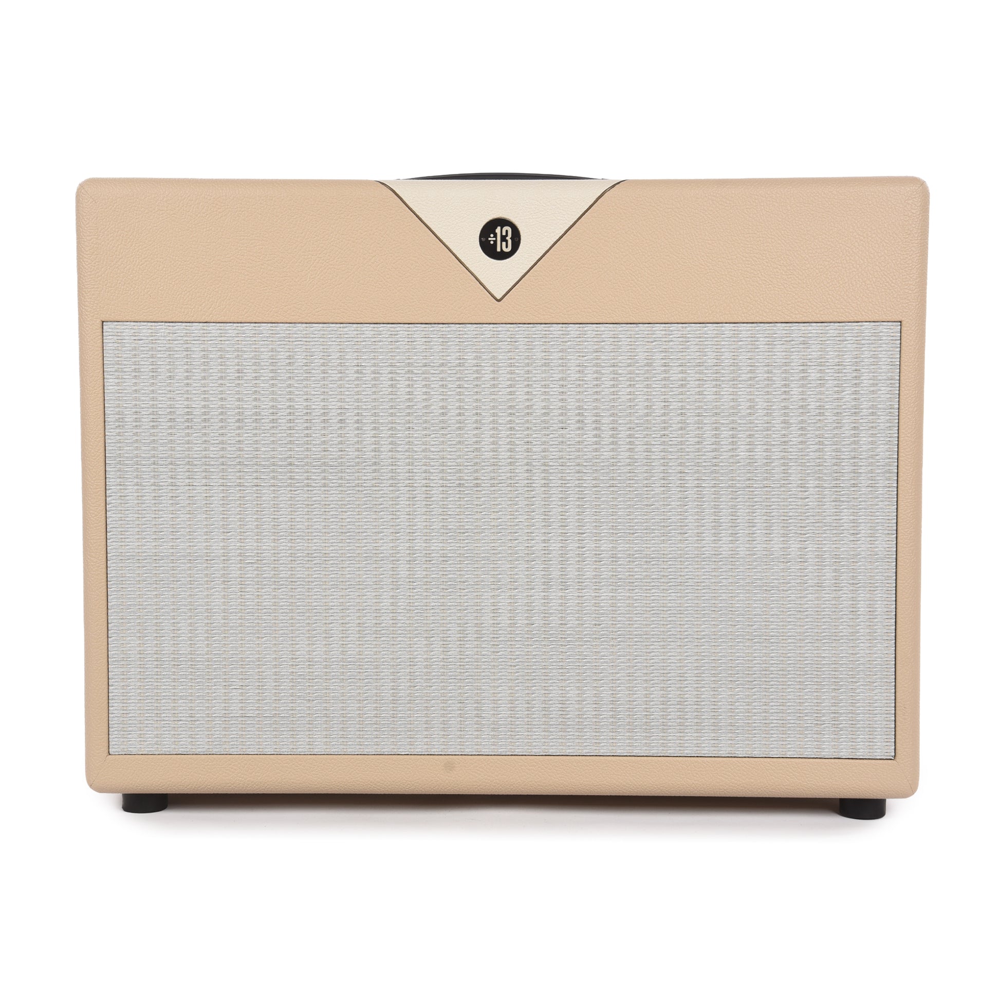 Divided by 13 2x12 Open Back Cab w/G12M Vintage Vanilla Tolex, Cream V Amps / Guitar Amps / Guitar Cabinets