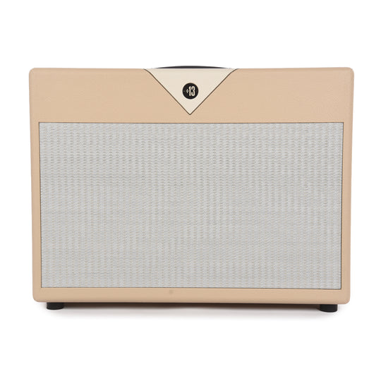 Divided by 13 2x12 Open Back Cab w/G12M Vintage Vanilla Tolex, Cream V Amps / Guitar Amps / Guitar Cabinets