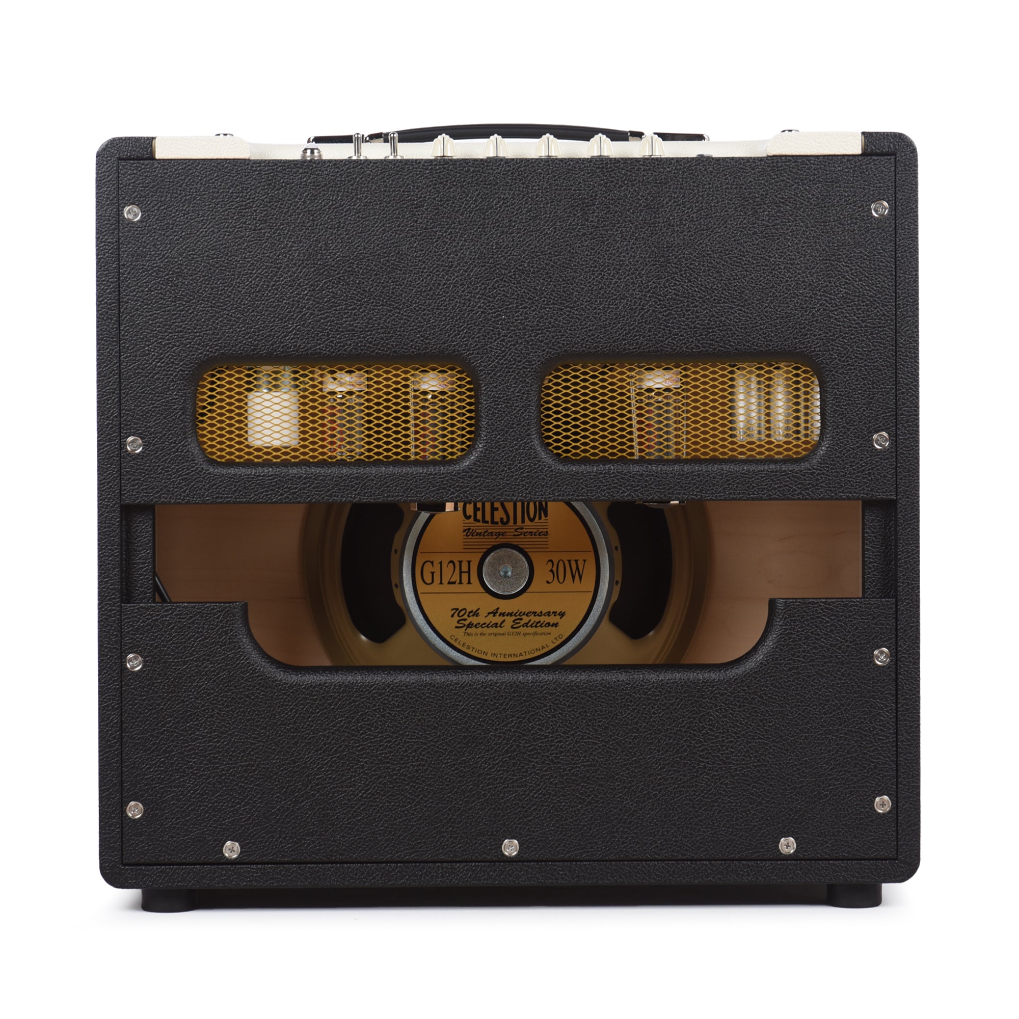 Divided by 13 AMW 39 39W 1X12 Tube Combo w/Celestion G12M Black Bronco Tolex, Cream V Amps / Guitar Amps / Guitar Combos