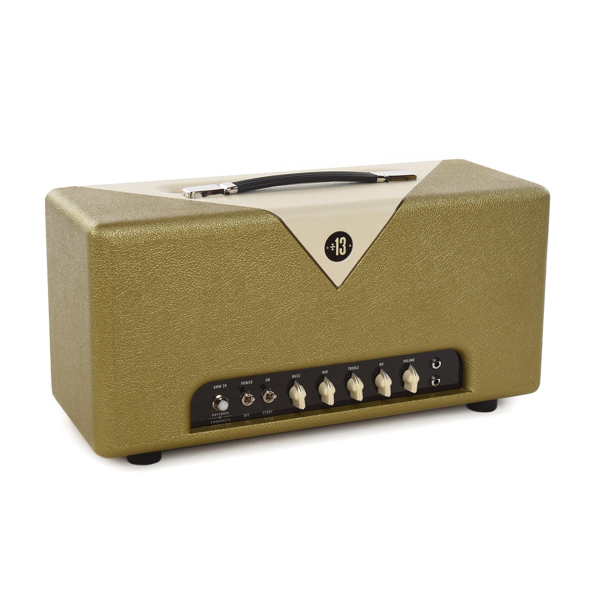 Divided by 13 AMW 39 39W Tube Head Gold Tolex, Cream V Amps / Guitar Amps / Guitar Heads