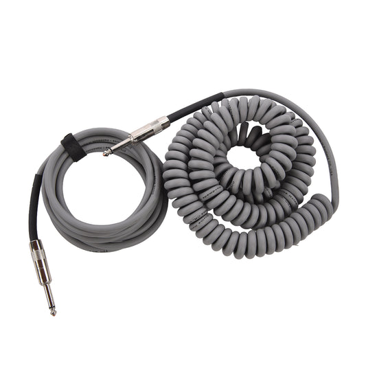 Divine Noise 50/50 Instrument Cable 30' Straight/Straight Gray Accessories / Cables