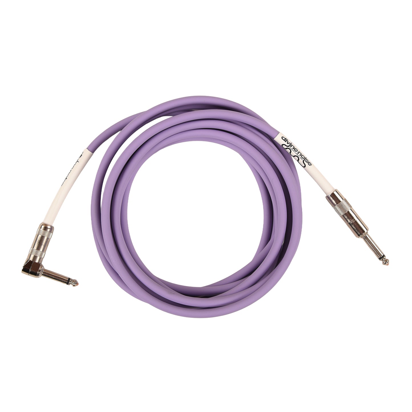Divine Noise Instrument Cable 15' Right Angle/Straight Lavender Haze Accessories / Cables