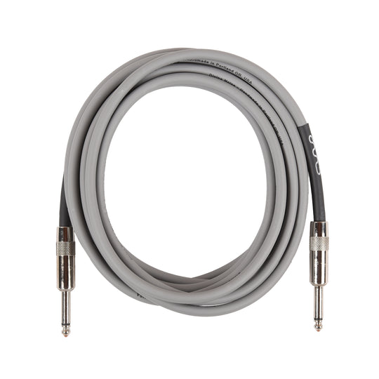 Divine Noise Instrument Cable 15' Straight/Straight Gray Accessories / Cables