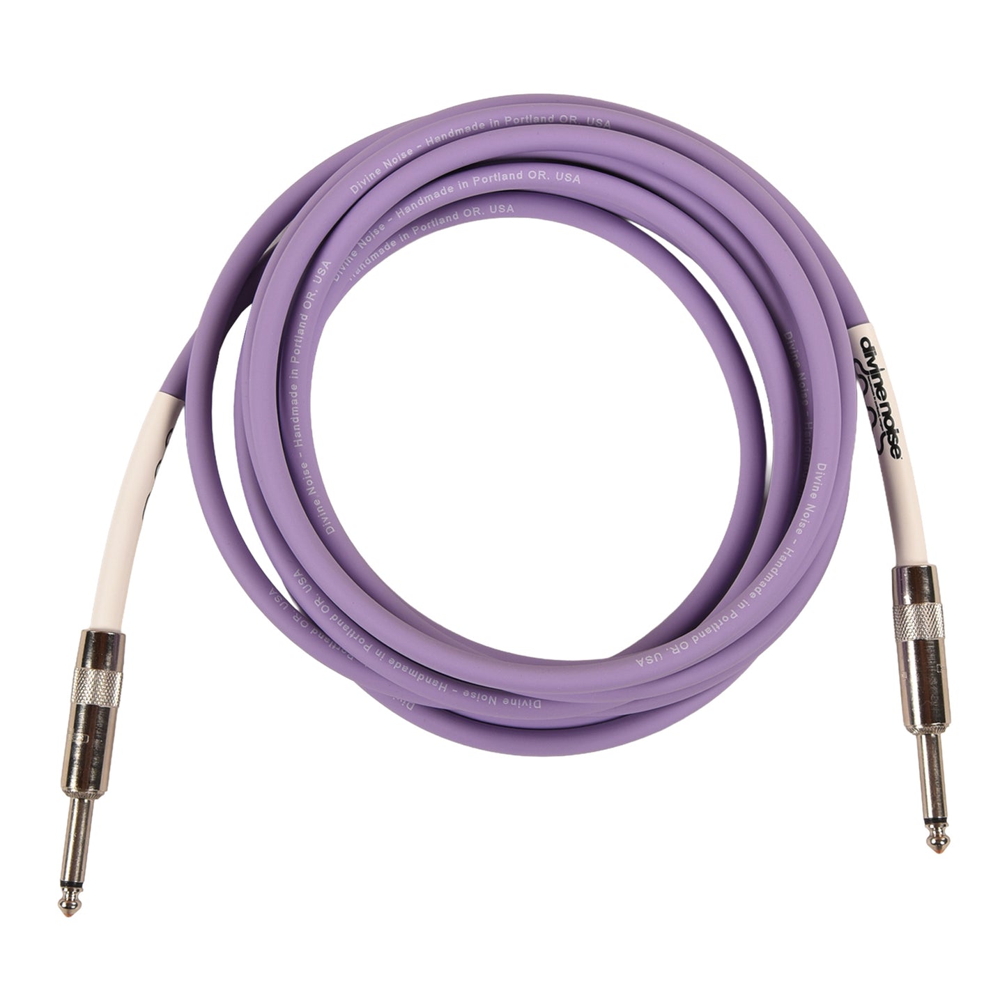 Divine Noise Instrument Cable 15' Straight/Straight Lavender Haze Accessories / Cables