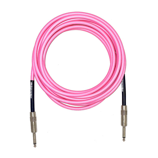 Divine Noise Instrument Cable 15' Straight/Straight Pink Accessories / Cables