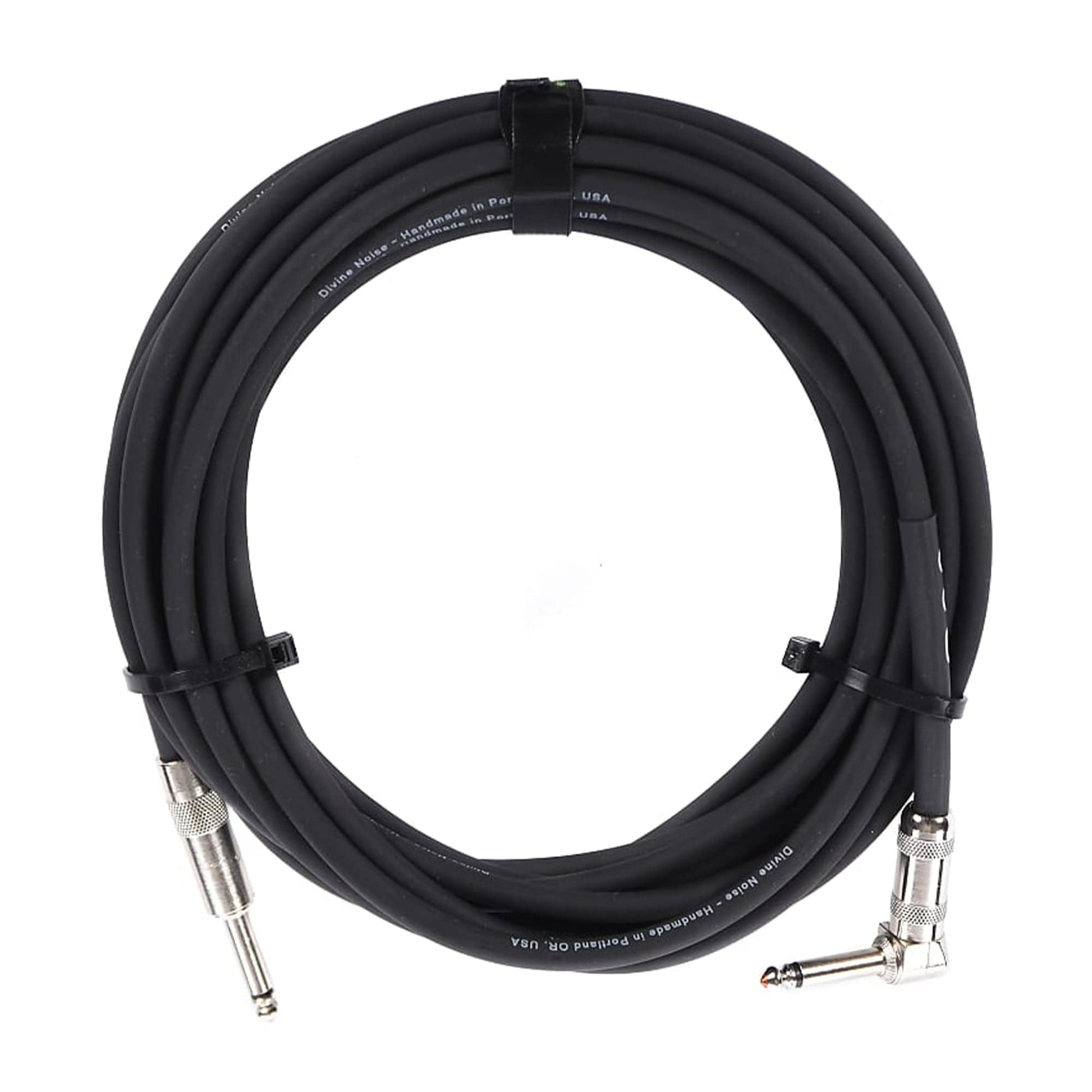 Divine Noise Straight Cable Black 25' Straight/Straight Accessories / Cables