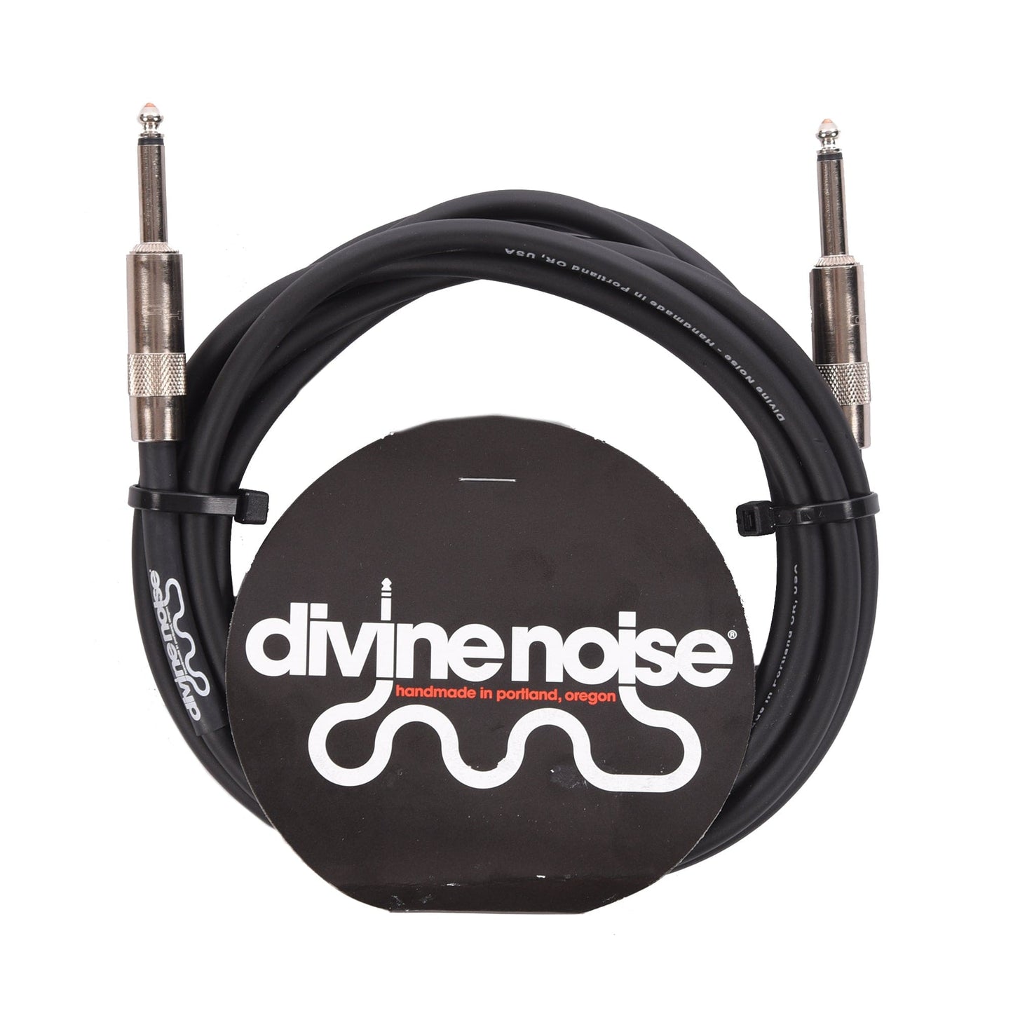 Divine Noise Straight Cable Black Black 10' Straight/Straight Accessories / Cables