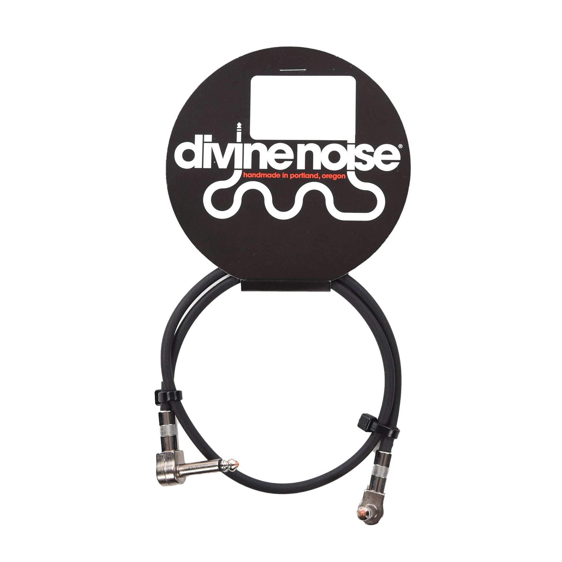 Divine Noise Teenie Patch Cable Black 2' VLP - VLP Accessories / Cables