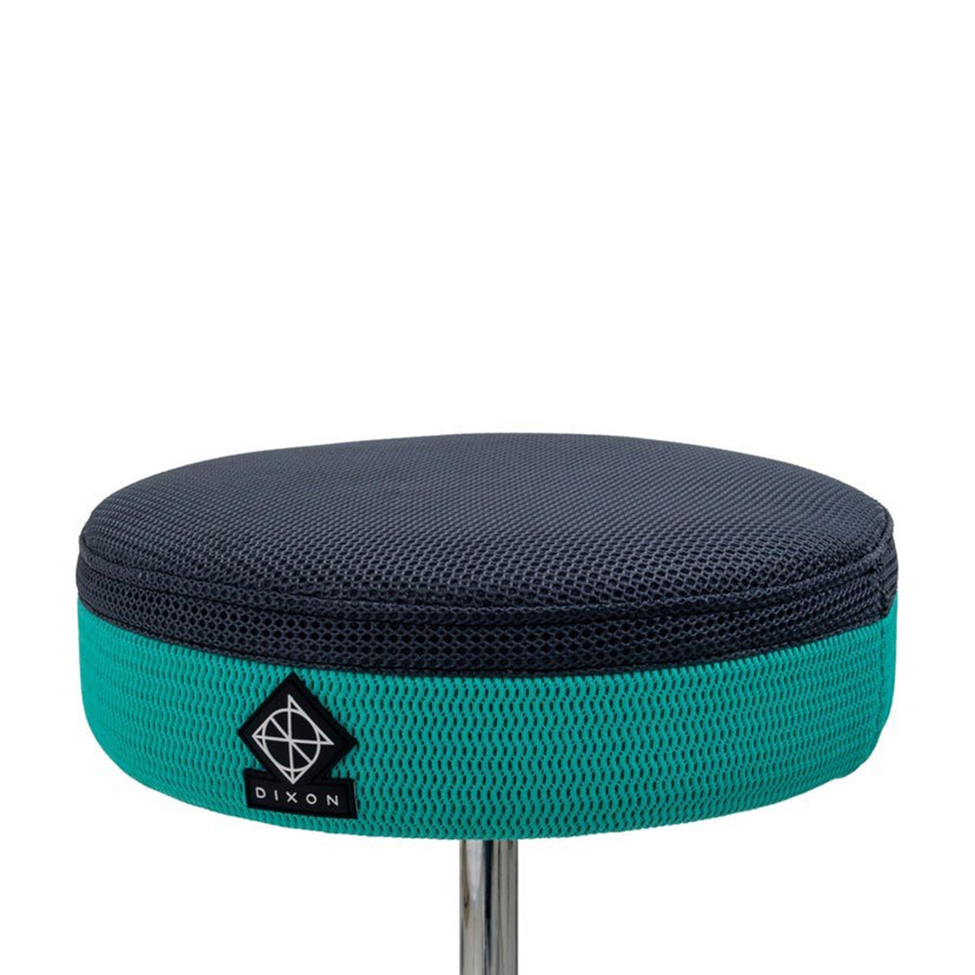 Dixon 80 Series Drum Throne Black/Teal Drums and Percussion / Parts and Accessories / Thrones