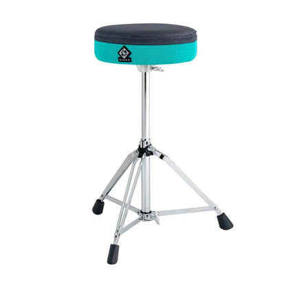 Dixon 80 Series Drum Throne Black/Teal Drums and Percussion / Parts and Accessories / Thrones