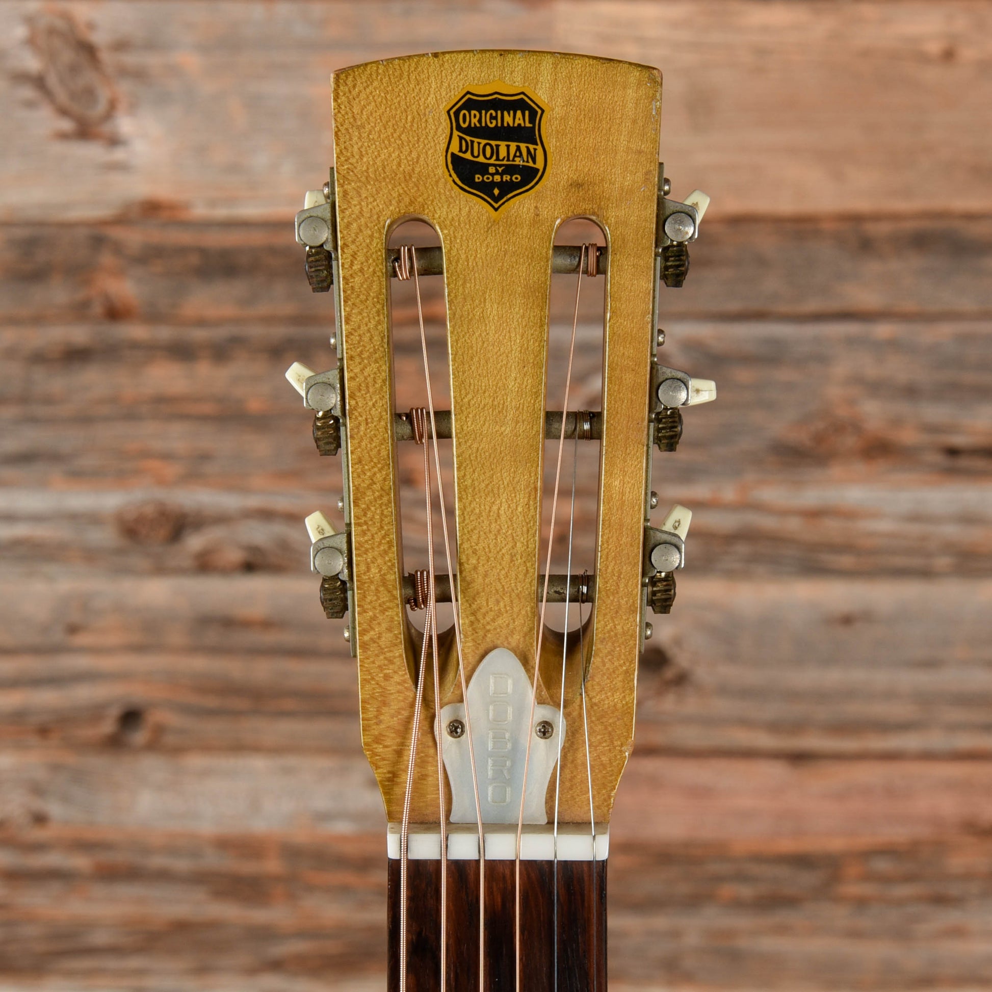 Dobro Hula Blues Duolian Olive 1988 Acoustic Guitars
