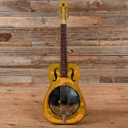 Dobro Hula Blues Duolian Olive 1988 Acoustic Guitars