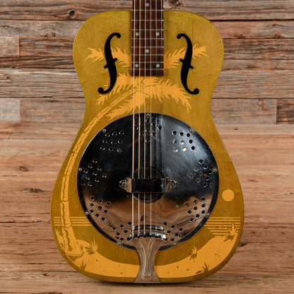 Dobro Hula Blues Duolian Olive 1988 Acoustic Guitars