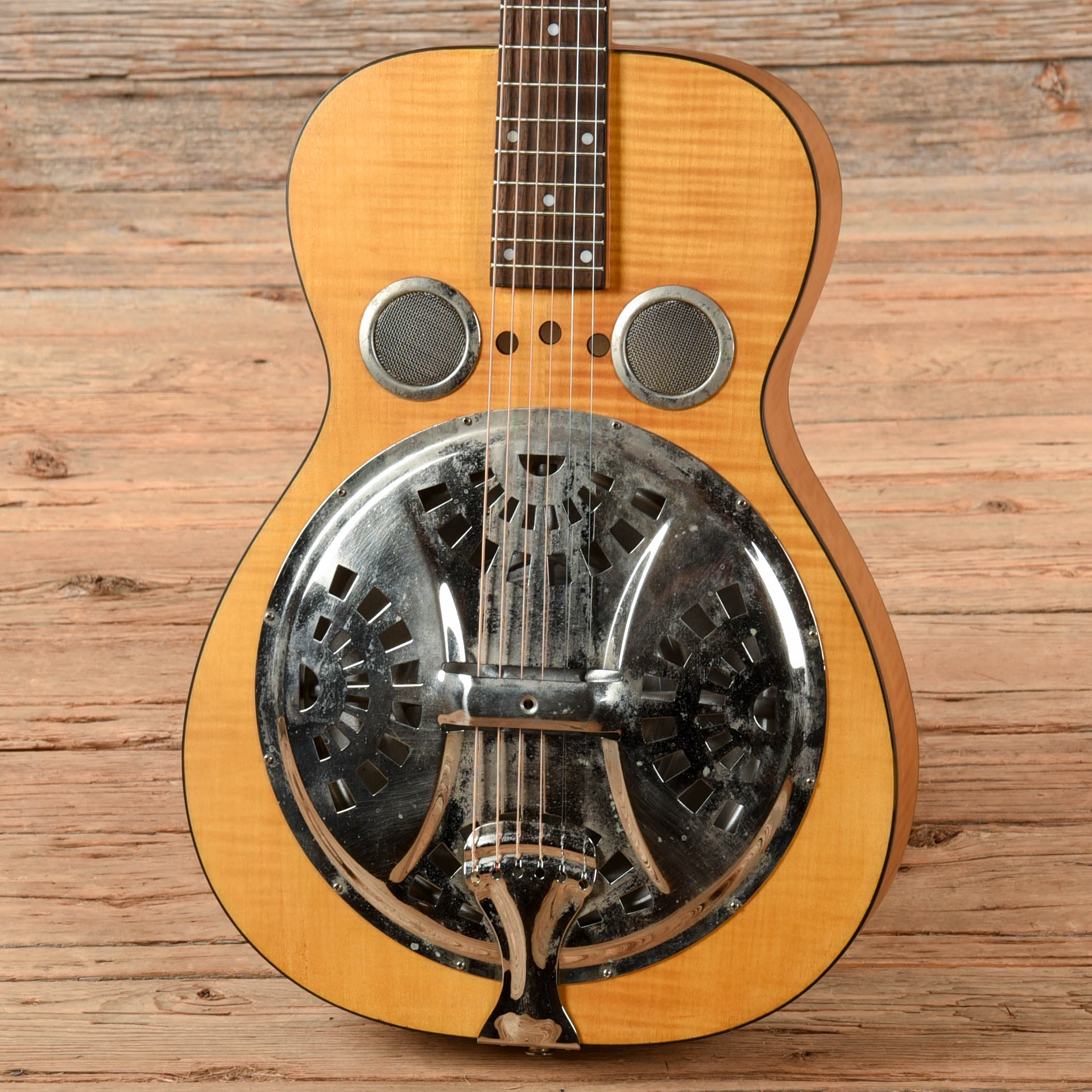 Dobro Hound Dog Deluxe Round Neck Acoustic Guitars / Resonator