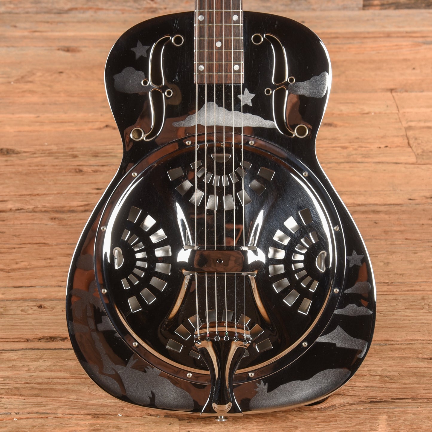 Dobro Duolian Resonator Nickel 1996 Electric Guitars