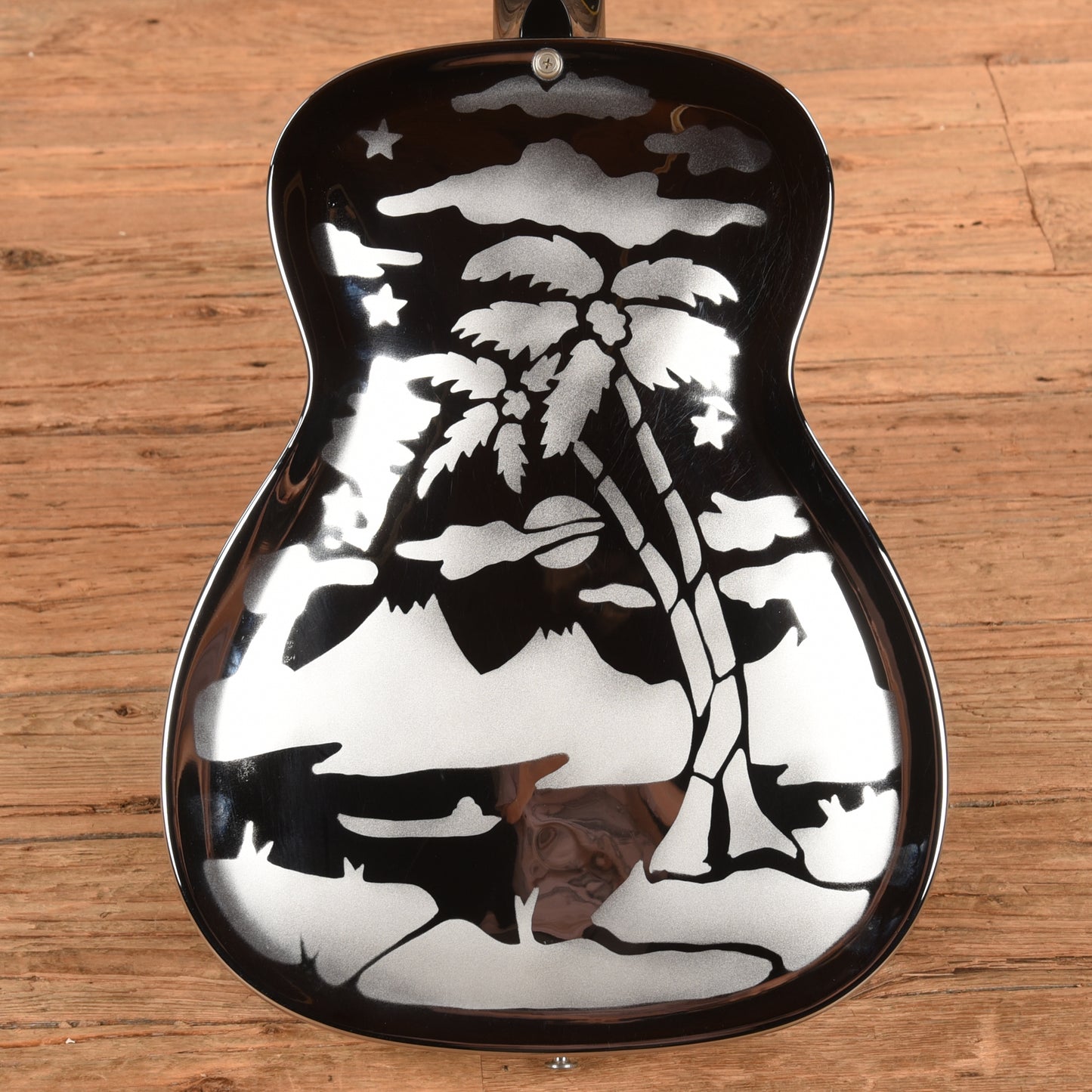 Dobro Duolian Resonator Nickel 1996 Electric Guitars