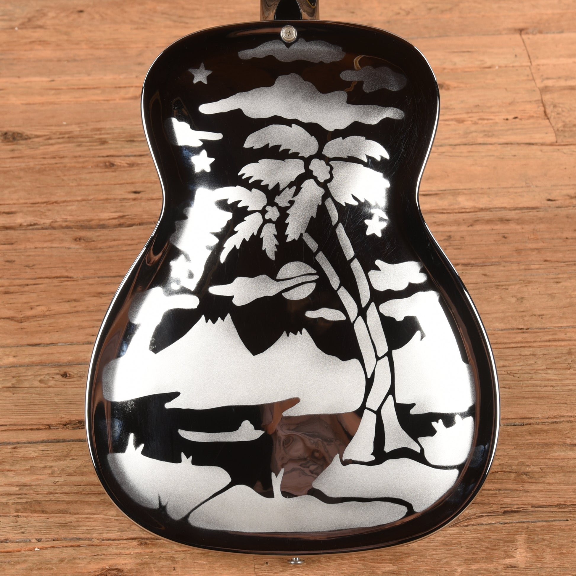 Dobro Duolian Resonator Nickel 1996 Electric Guitars