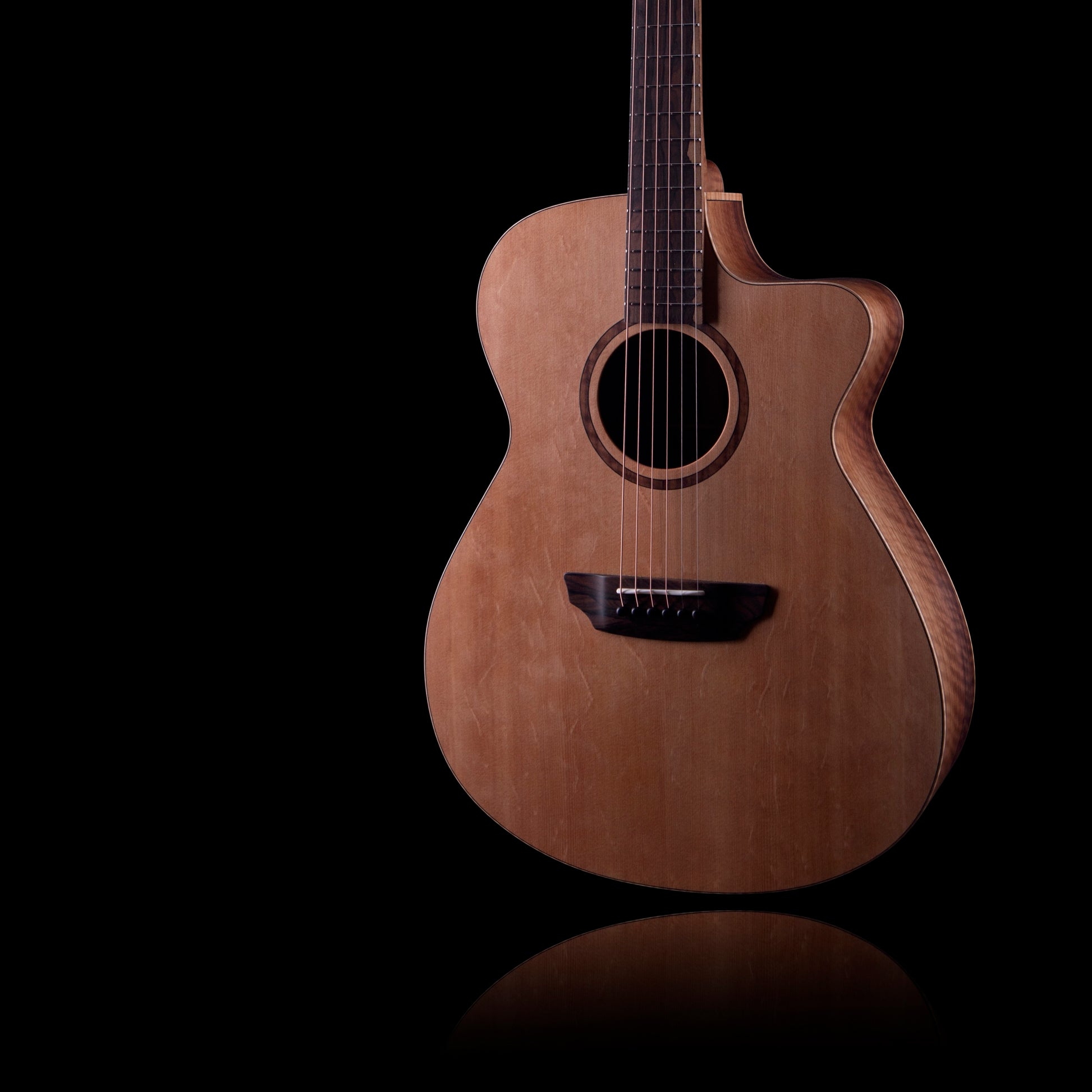 Donovan Leah Caroline Master Grade Cutaway Canadian Black Walnut/Bearclaw Sitka Spruce