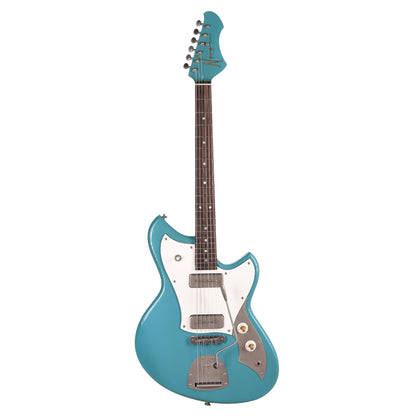 Novo Serus J Taos Turquoise Light Distress w/ Fralin P-90 Pickups