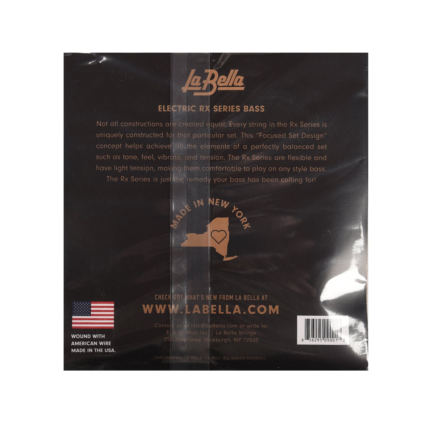 La Bella RX-N4D Rx Electric Bass Strings Nickel Round Wound 45-105 (2-Pack)