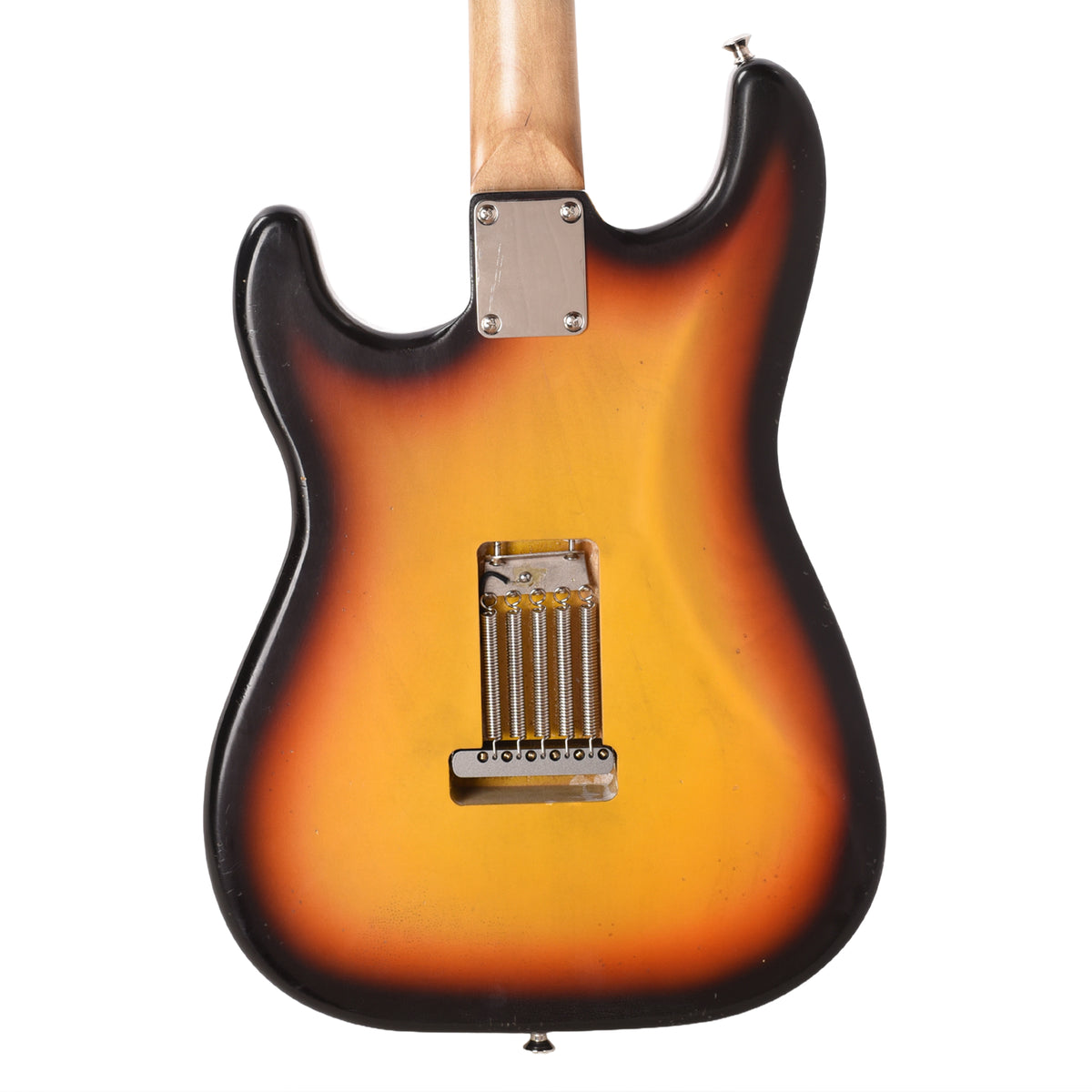 Waterslide S-Style Coodercaster Aged Sunburst Nitro w/ Mojo Lap Steel & Lollar Mini Broiler Pickups Electric Guitars