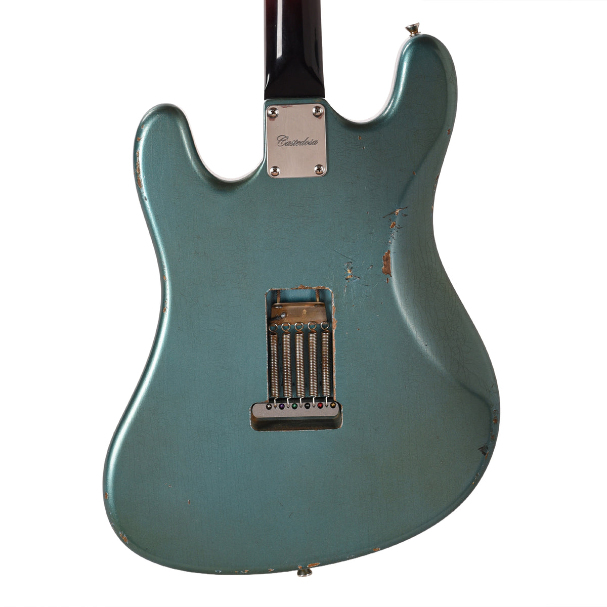 Castedosa Limited Edition Fam Built El Caballo Prototype #5 Lake Placid Blue Light Aged Electric Guitars