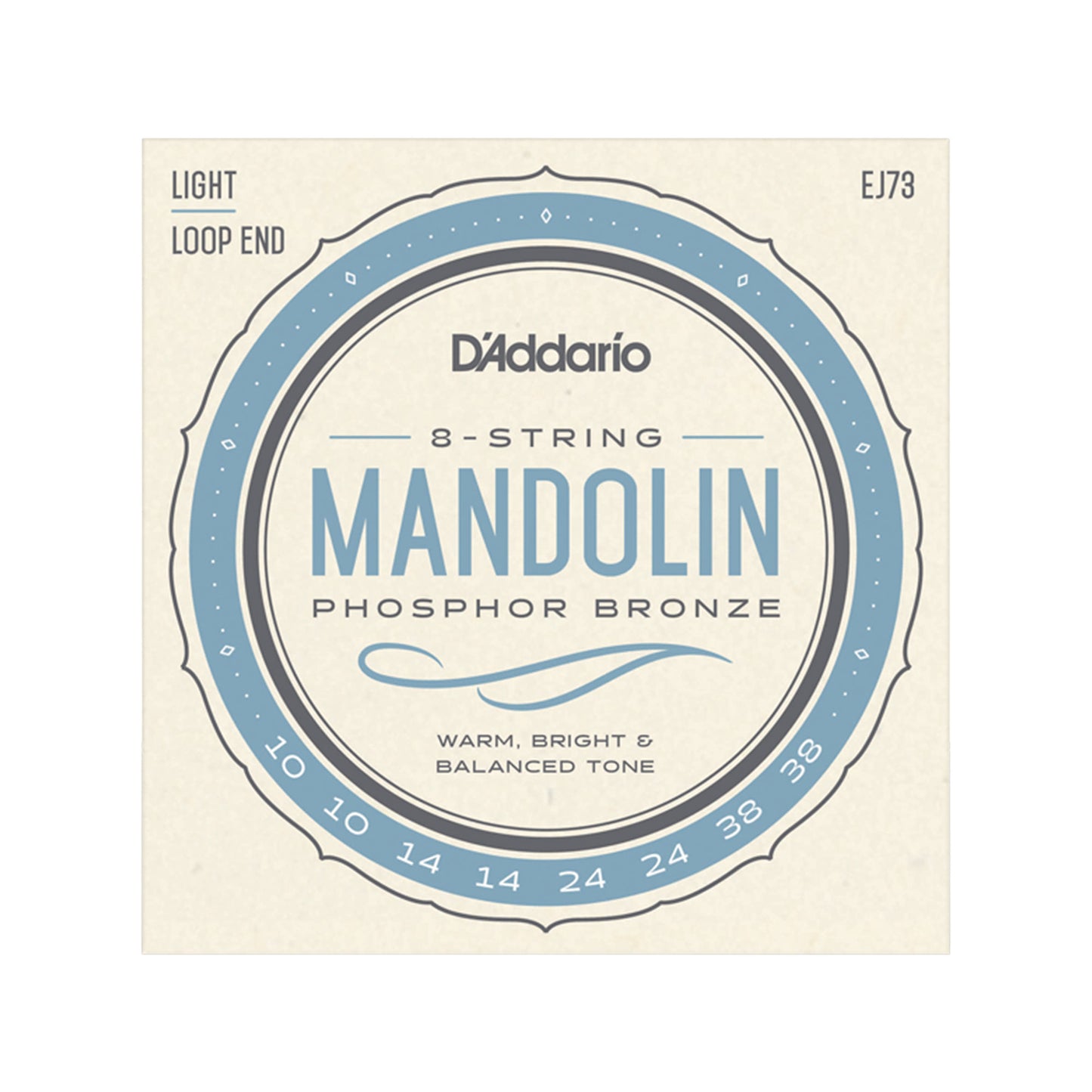 D'Addario J74 Phosphor Bronze Medium Mandolin Strings