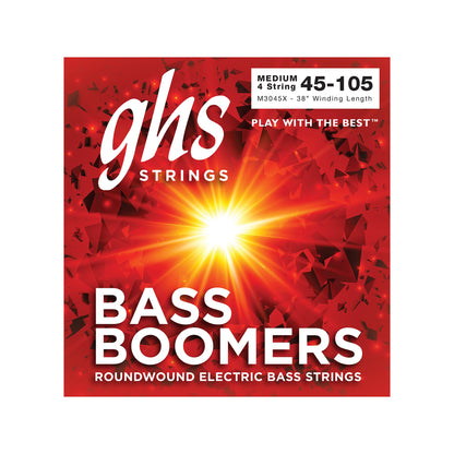 GHS Bass Boomers Long Scale Plus M3045X 45-105
