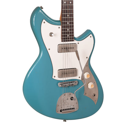 Novo Serus J Taos Turquoise Light Distress w/ Fralin P-90 Pickups