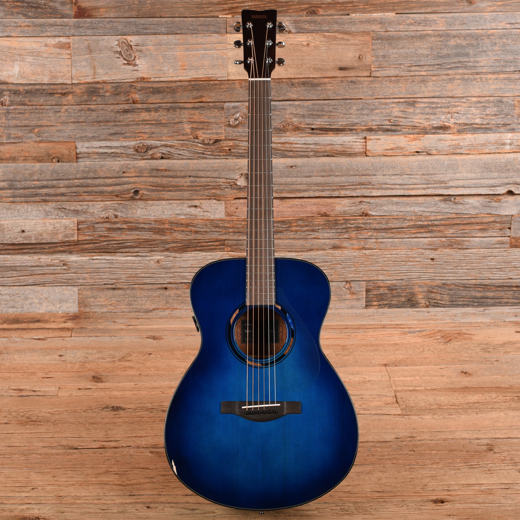 Yamaha TAS1E TransAcoustic Acoustic-Electric Guitar w/ Built In Effects Ultra Marine Acoustic Guitars
