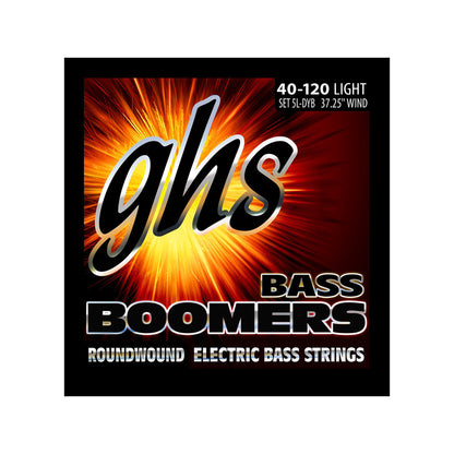 GHS Bass Boomers Round Wound 5-String Bass Strings 40-120