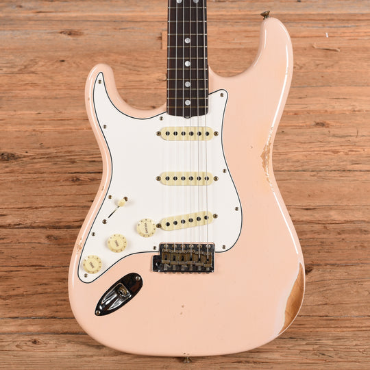 Fender Custom Shop '64 Stratocaster Faded Shell Pink 2023 LEFTY