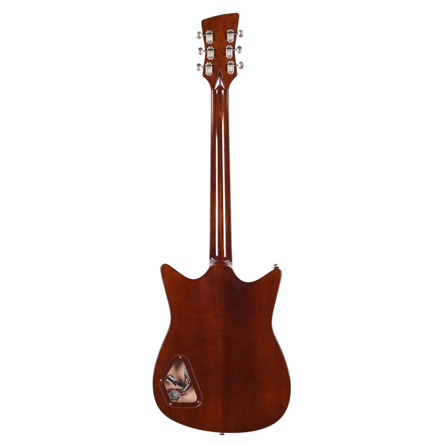 Frank Brothers Arcade Thinline Mahogany/Maple Oxblood w/ V.O. Humbuckers