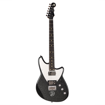 Reverend Billy Corgan Signature Drop Z Baritone Infinite Sadness Edition Black Sparkle Electric Guitars