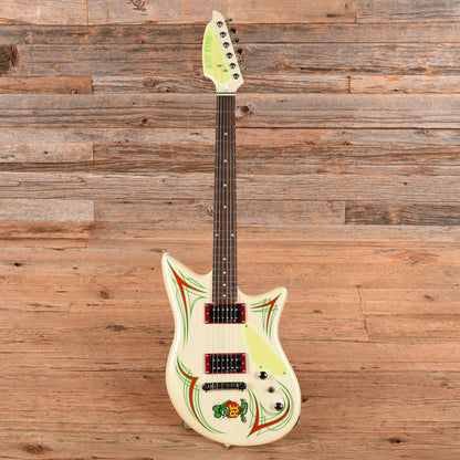 Lace Pickups Ed "Big Daddy" Roth Rat Fink Limited Edition Electric Guitar Pearl White 2002 Electric Guitars