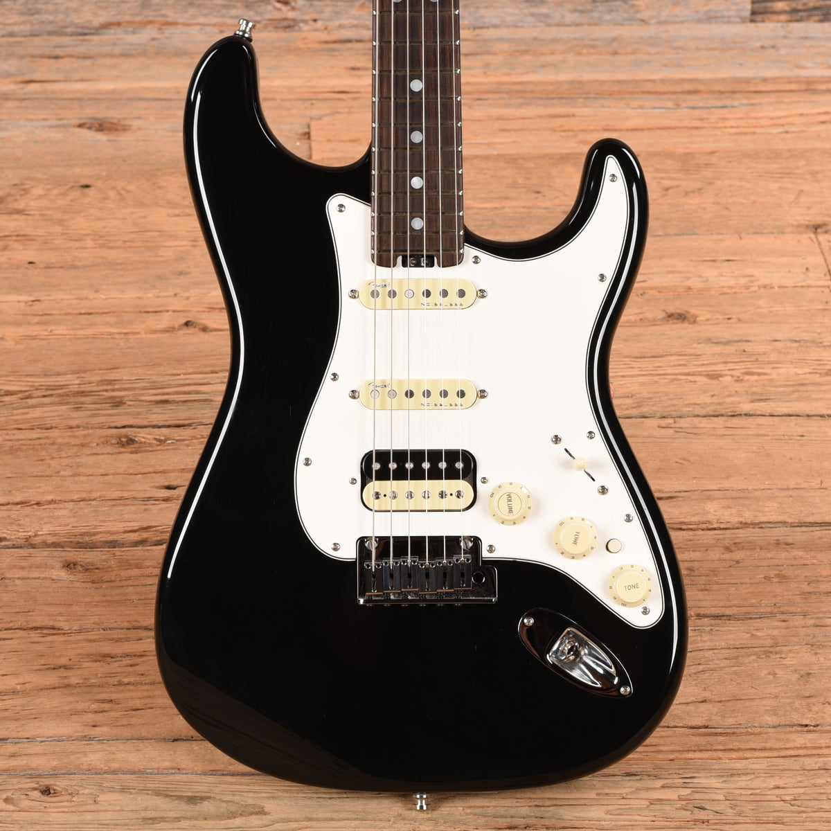Fender Custom Shop Custom Elite Stratocaster HSS RW Black Pearl Prototype Black 2017 Electric Guitars