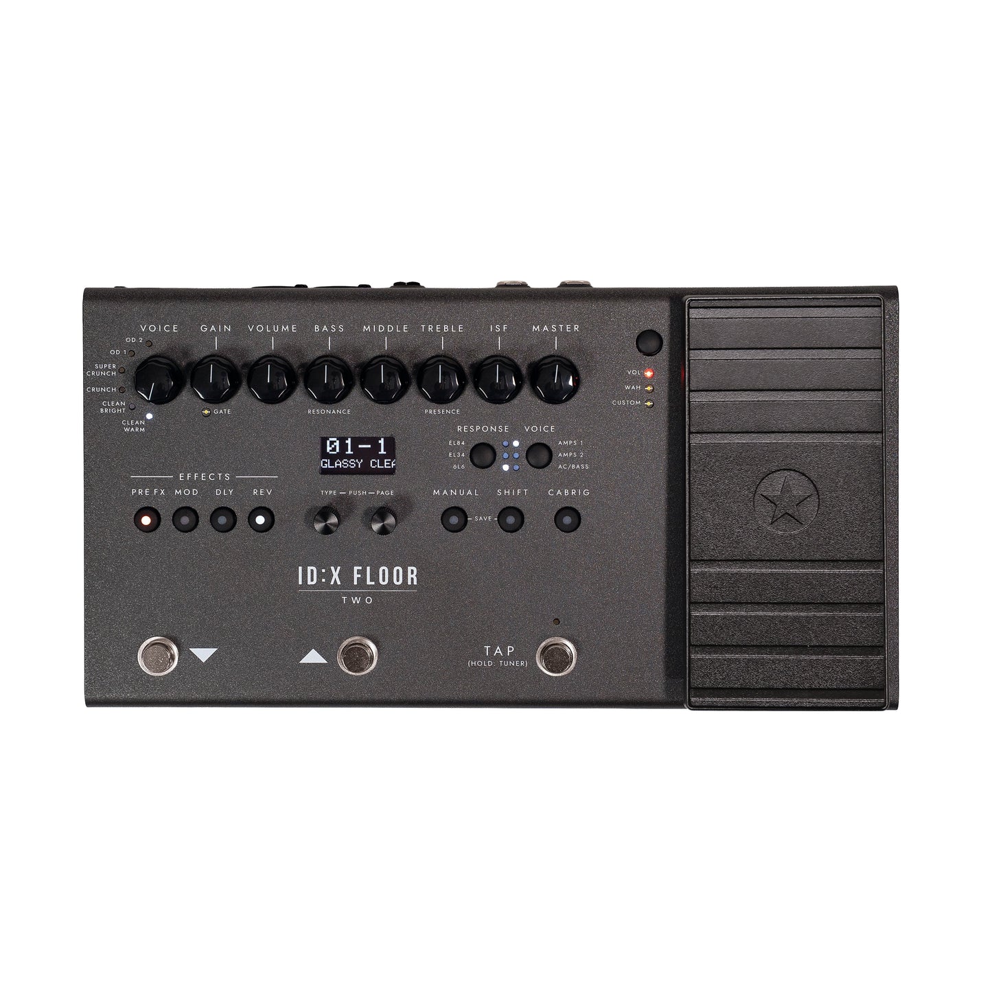 Blackstar ID:X Floor Two Advanced DSP Modeler & Multi-FX Floorboard w/ Expression Pedal