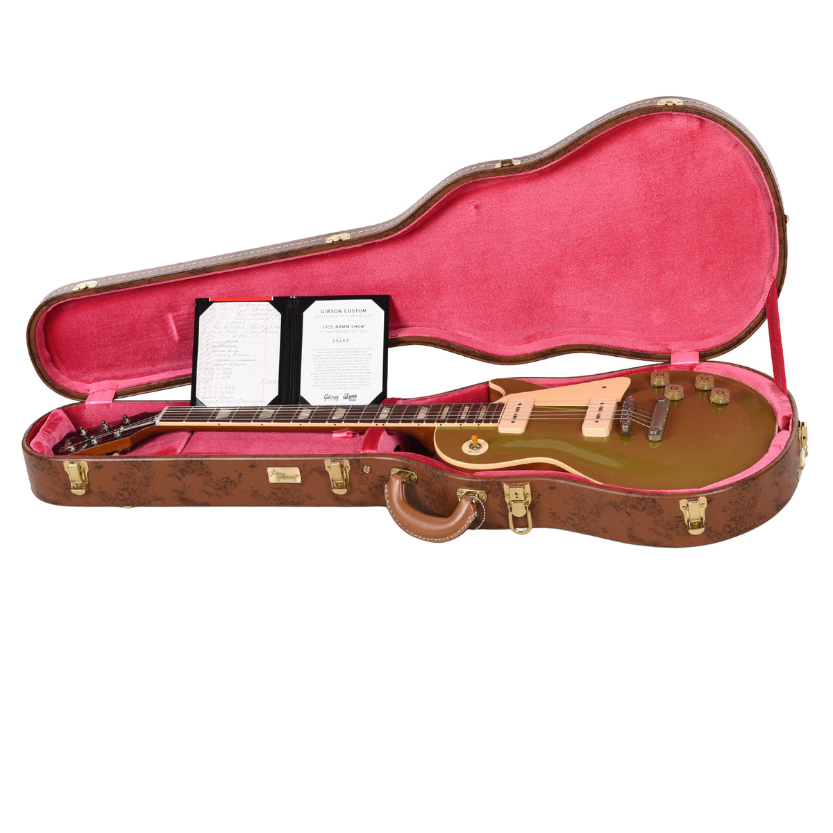 Gibson Custom Shop Limited Run 1955 Les Paul Standard Nugget Gold Murphy Lab Light Aged Electric Guitars