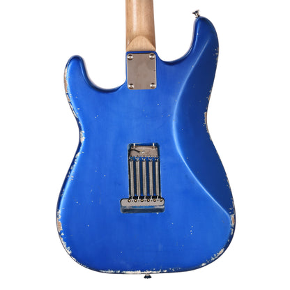 Waterslide S-Style Coodercaster Cloud Metallic Blue Nitro w/ Mojo Lap Steel & Lollar Charlie Christian Pickups Electric Guitars