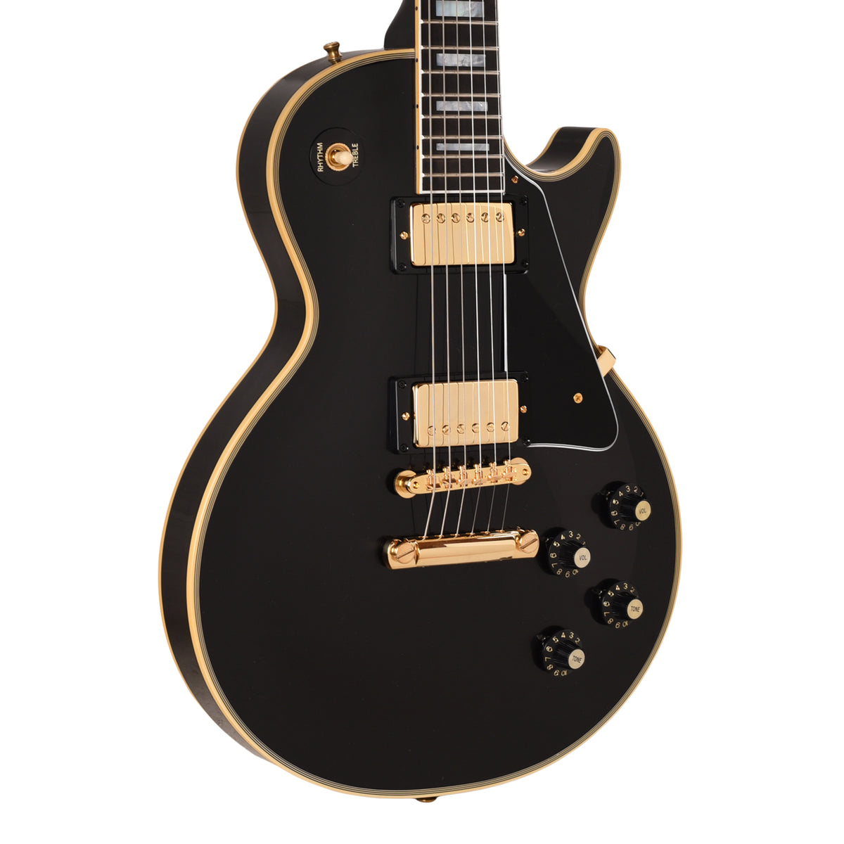 Gibson Custom Shop 1968 Les Paul Custom "CME Spec" Ebony VOS w/Chambered Body & Custom "S" Buckers Electric Guitars